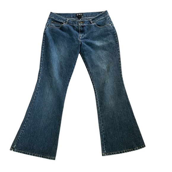 Mixit Flare Jeans Stretch Women's Size 16 High Rise - Picture 1 of 3